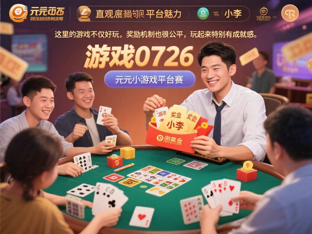 开元0726棋牌游戏平台 (开元0726棋牌游戏平台:畅享顶级娱乐新体验) 为了更直观地展现平台的魅力,我们不妨来看看玩家小李